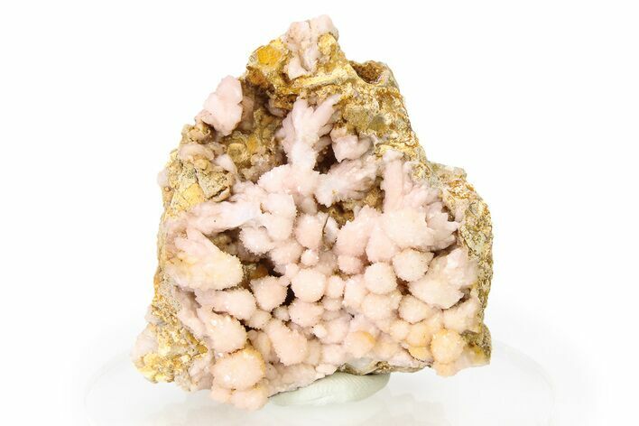 Sparkling Natural Rose Quartz Crystal Cluster - Peru #321365